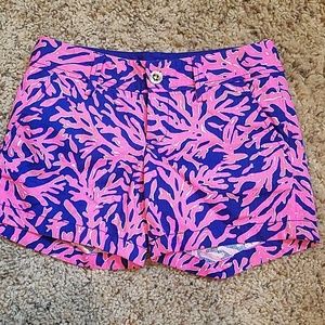 Lilly Pulitzer Callahan Shorts Size 00
